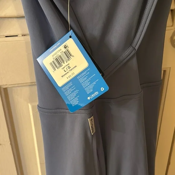 NWT Columbia Blue Sleeveless Dress Large - Picture 3 of 5